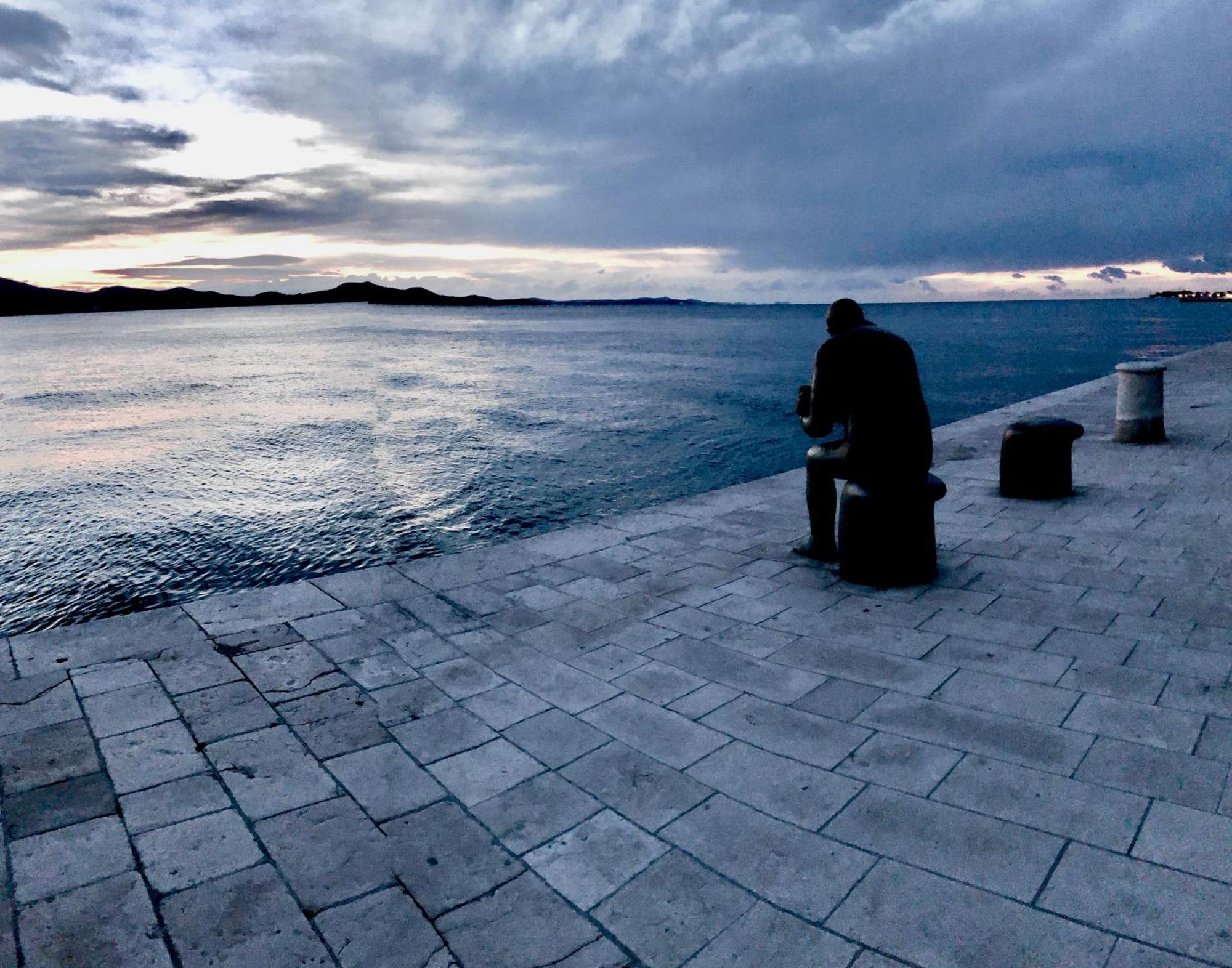 Seaview Apartment Zadar Bagian luar foto